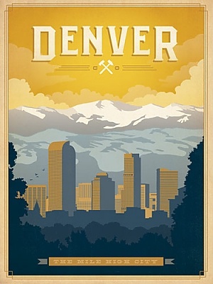 Denver Colorado Poster