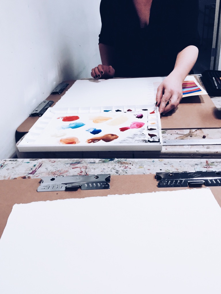 beginner watercolor lessons | reidmore blog
