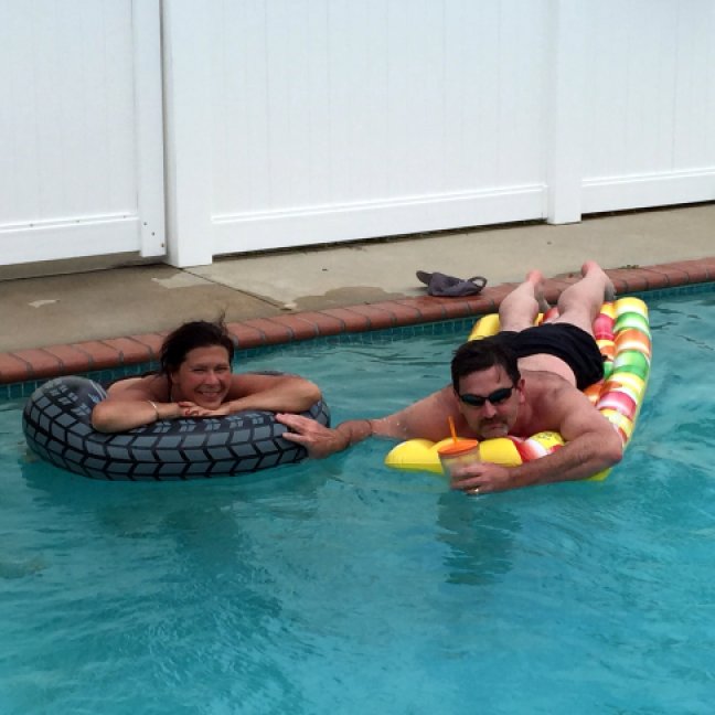 Parents in the Pool